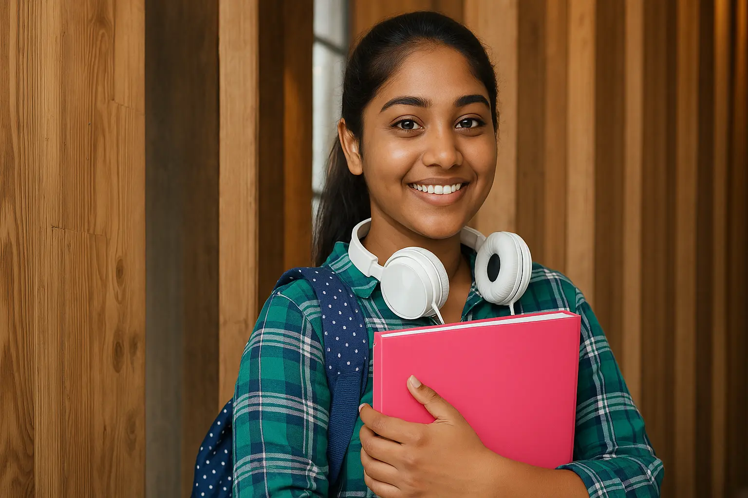 Students studying